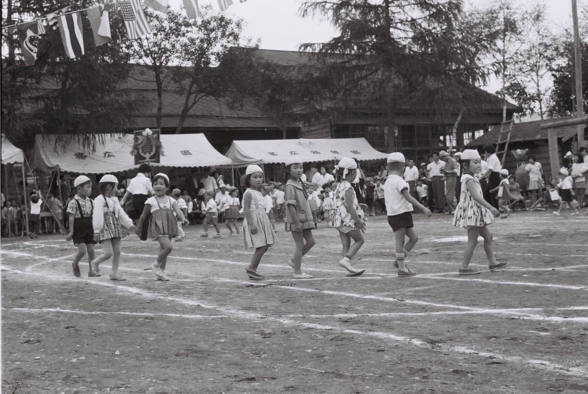 昭和30年代 帯広幼稚園の運動会